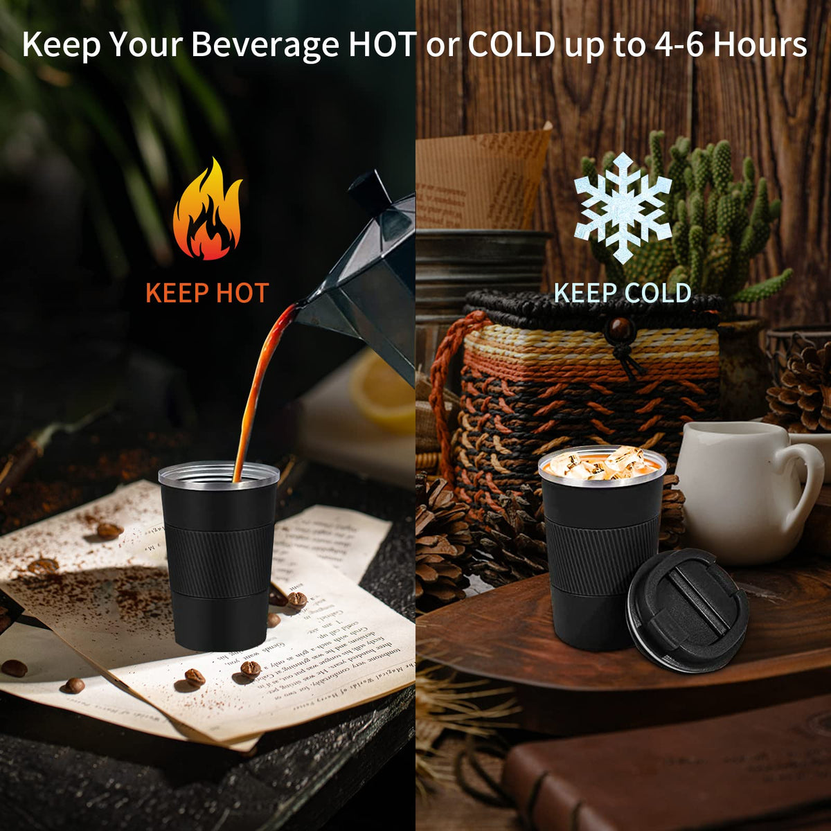 YINBAOGE silicone sleeve provides slip-resistant grip.