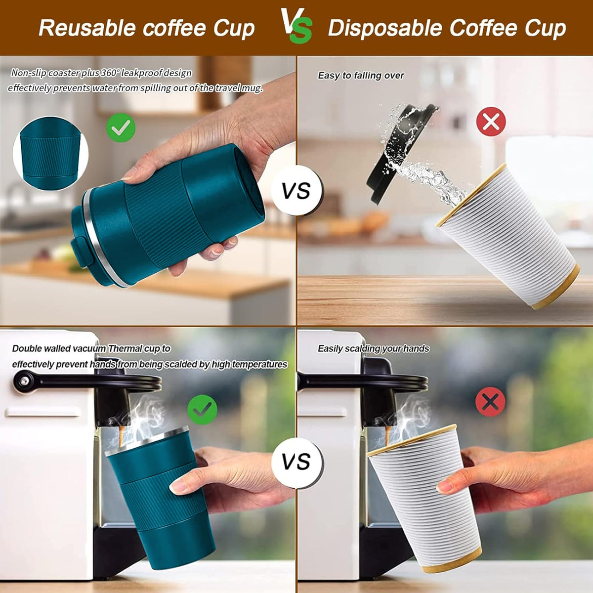 Soft silicone sleeve provides a slip-resistant grip