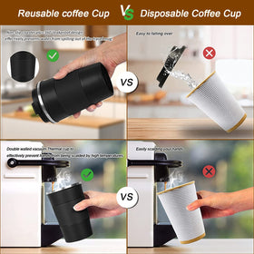YINBAOGE wide-mouth opening eases cleaning after daily use.