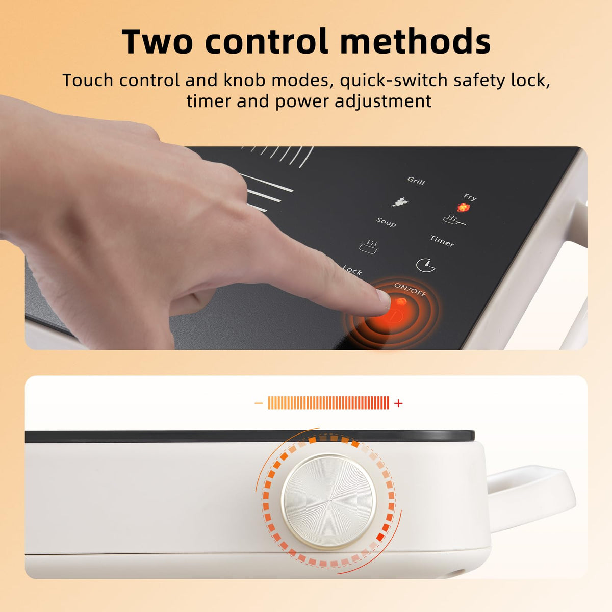 YINGENKOE durable easy-clean surface resists scratches for everyday use