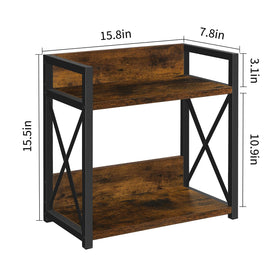 YINMIT coffee bar accessories display keeps cups and syrups within easy reach.