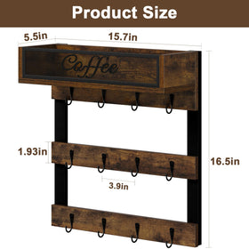 YINMIT sturdy particle board and metal frame ensures durability