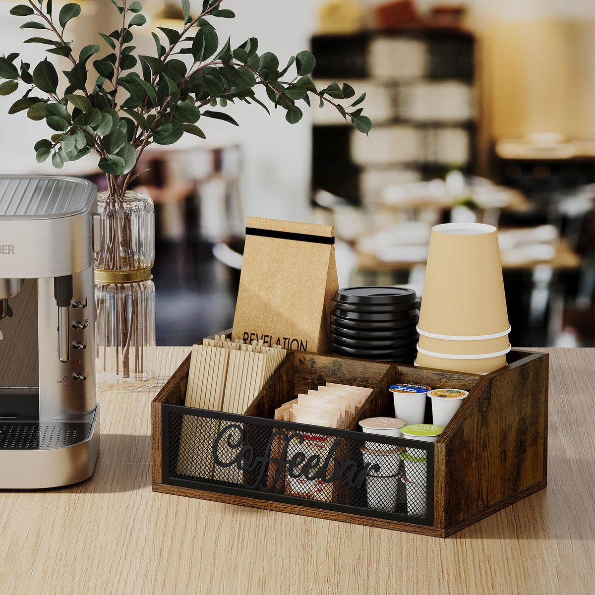 YINMIT iron mesh detail adds vintage charm while contents remain visible