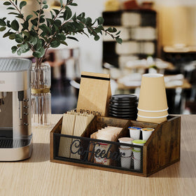 YINMIT iron mesh detail adds vintage charm while contents remain visible