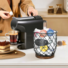 YINMIT K Cup Holder features sturdy wire for durable daily use.