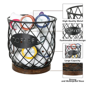 YINMIT K Cup Holder on a kitchen counter ready for daily use.