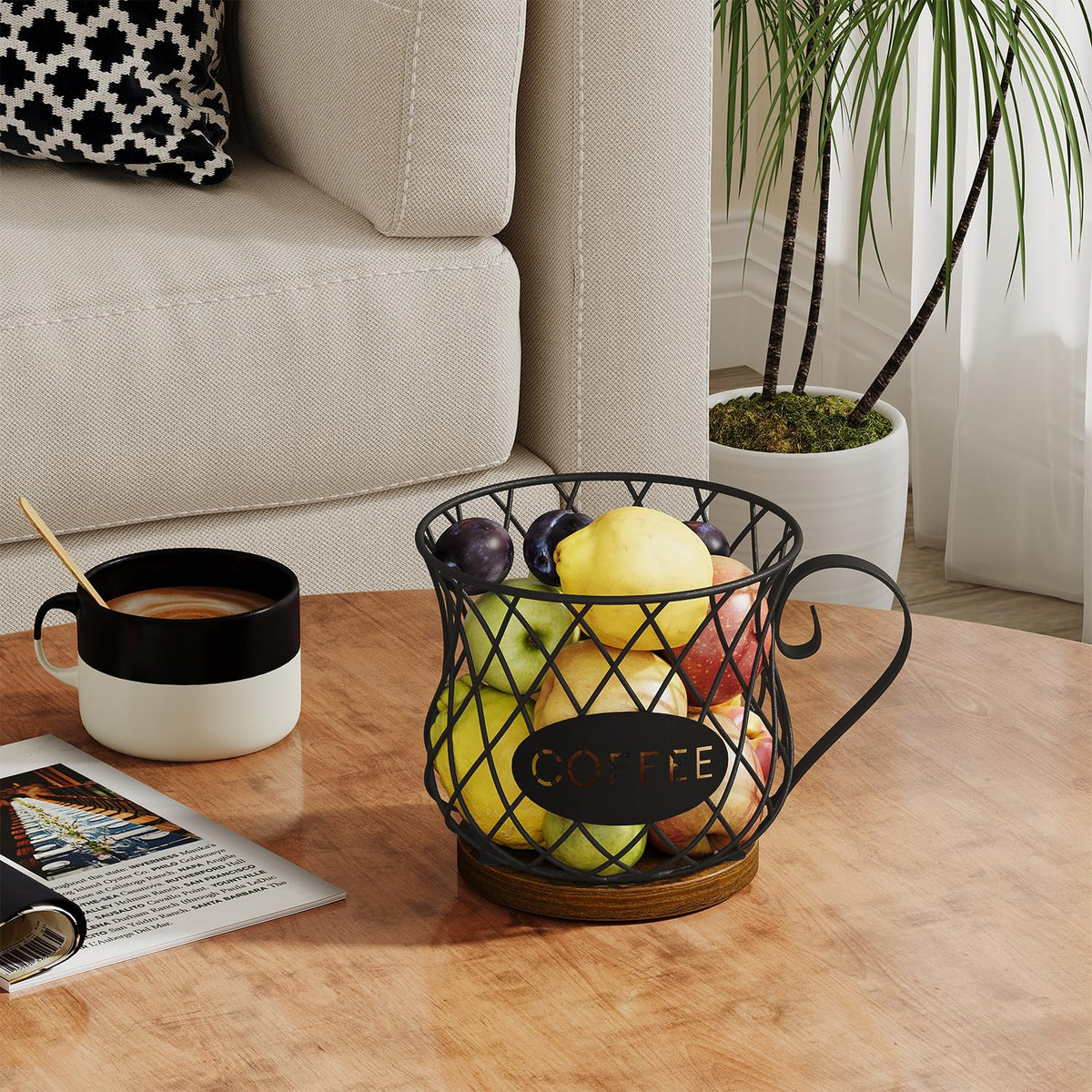 YINMIT K Cup Holder doubles as snack or desk organizer.