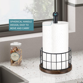 YINMIT matte-brackets paper towel holder resists rust and wear for busy counters.