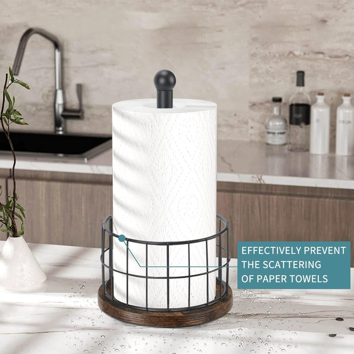 YINMIT top balls prevent rolls from popping out during tearing for neat sheets.