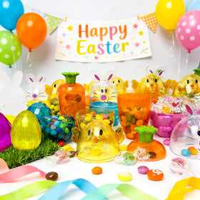 YinNorth compact boxes enable quick Easter setup and tidy storage.