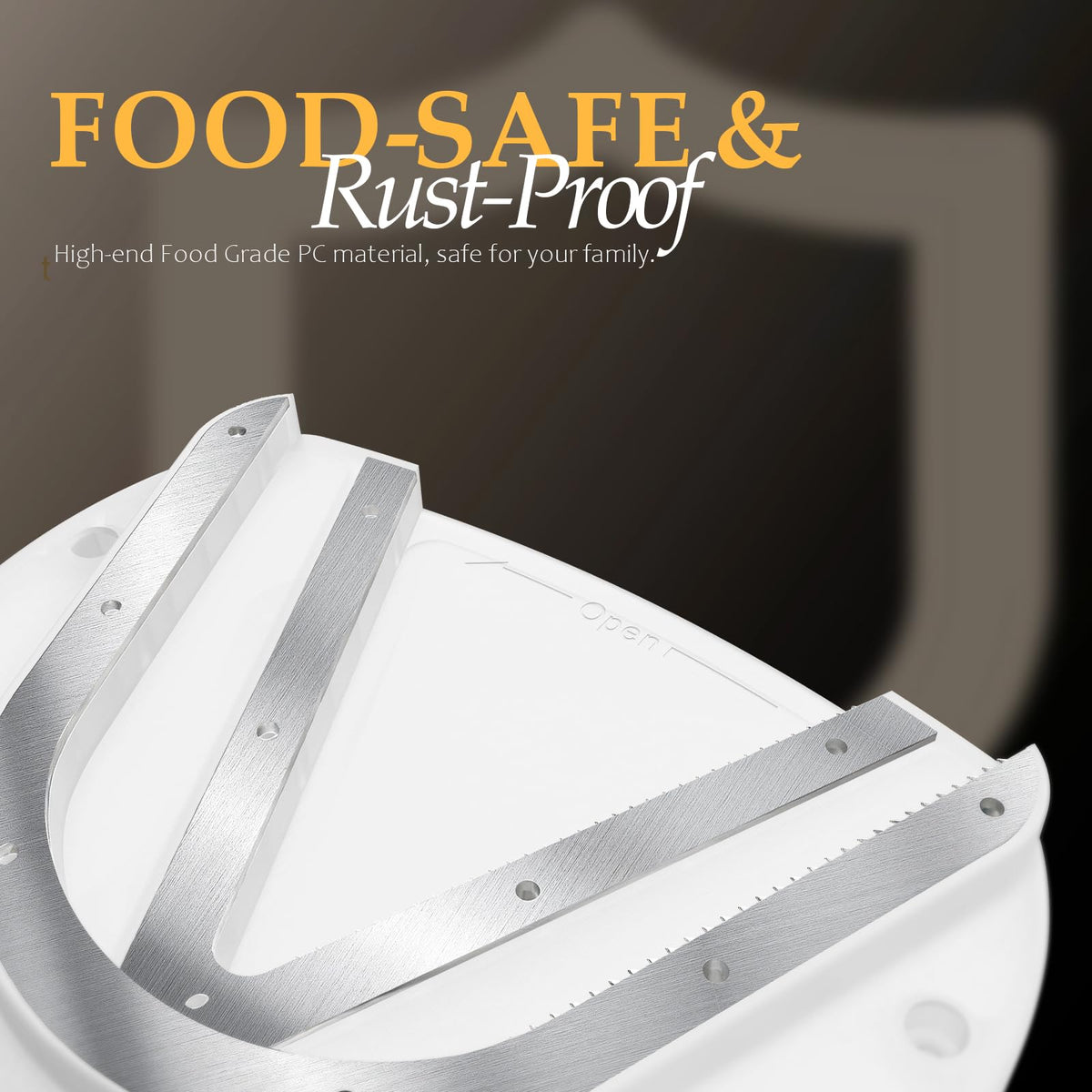 YIORTWO wall-mount kit fixed securely with screws and adhesive.