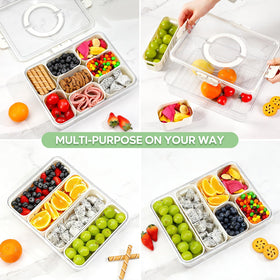 Yipaga picnic-ready serving tray sparks elegant, easy entertaining.
