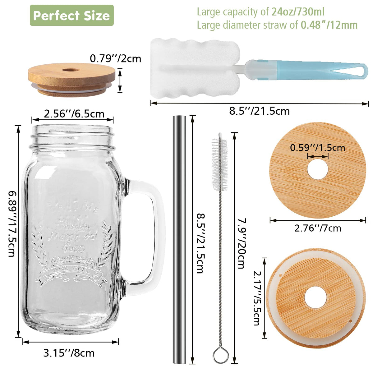 Yirilan stainless steel straws with cleaning brushes for hygienic reusability