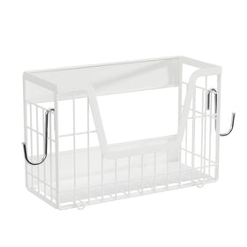YIWANFW magnetic rack for fridge or laundry keeps items organized.