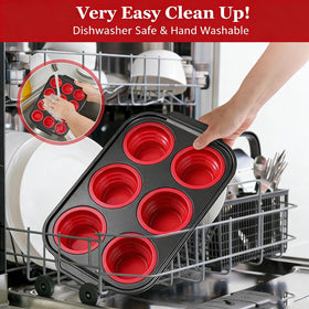 YiYeraio silicone muffin pan perfect for egg bites and mini treats.