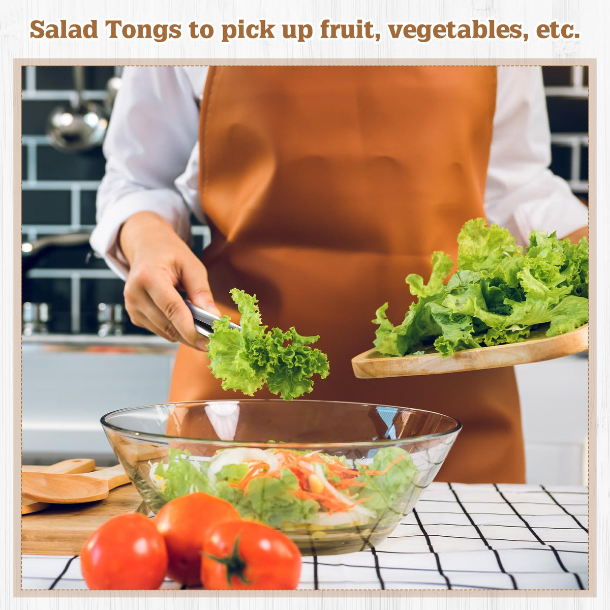 Yiyiring dishwasher-safe stainless steel tongs for easy cleanup