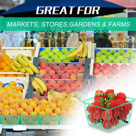 Yiyiring durable plastic fruit keeper basket for daily use