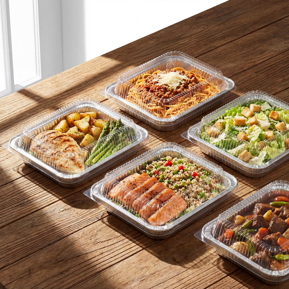 Yiyiring lids for leftovers keep food fresh and ready to reheat.