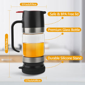 YIYOBEATFO seal-safe base preserves flavor when not in use.