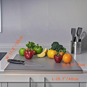 YIYUHAR lip-edge cutting board folded edge for spill control