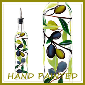 YIYUKODO glass bottle close-up shows lead-free glass for pure-tasting oils.