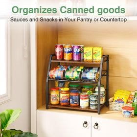 YIYYZI sturdy load-bearing unit holds bottles and cans reliably
