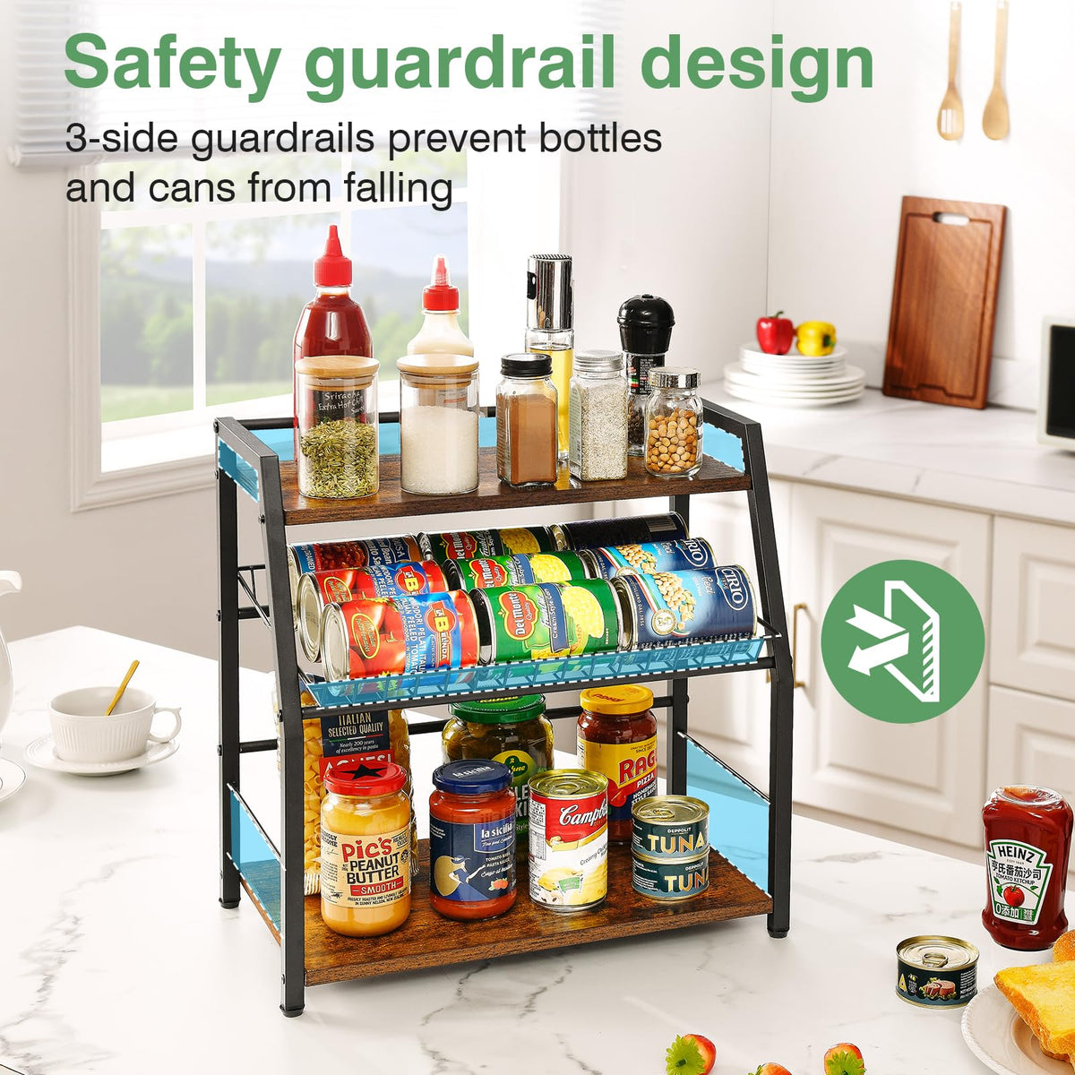 YIYYZI ideal for organizing pantry or office beverages and snacks
