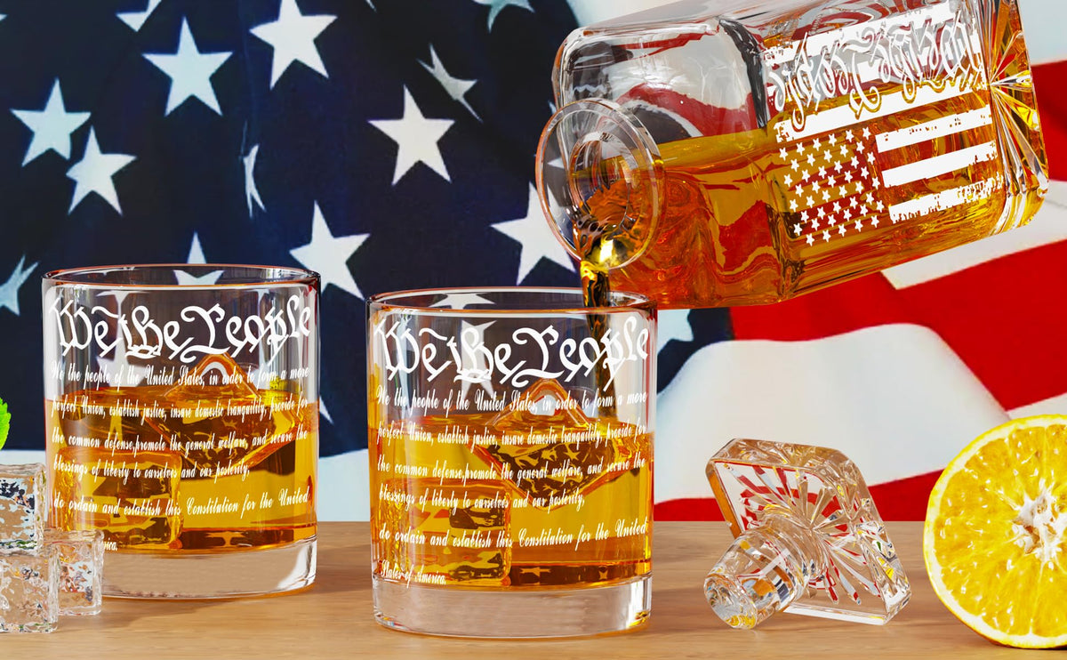 YJGS Patriotic gift box, ready to gift for patriotic celebrations.