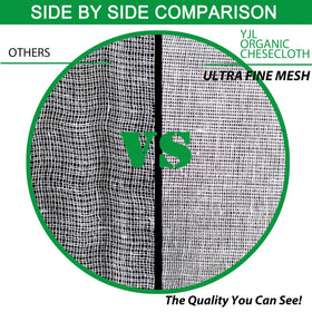 YJL cheesecloth large-size roll cut to fit pots and trays.