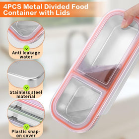 YJSLICT 600ml lunch box ideal for office lunches and travel.