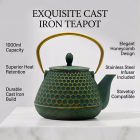 YJX teapot pouring action demonstrating a smooth, controlled pour.