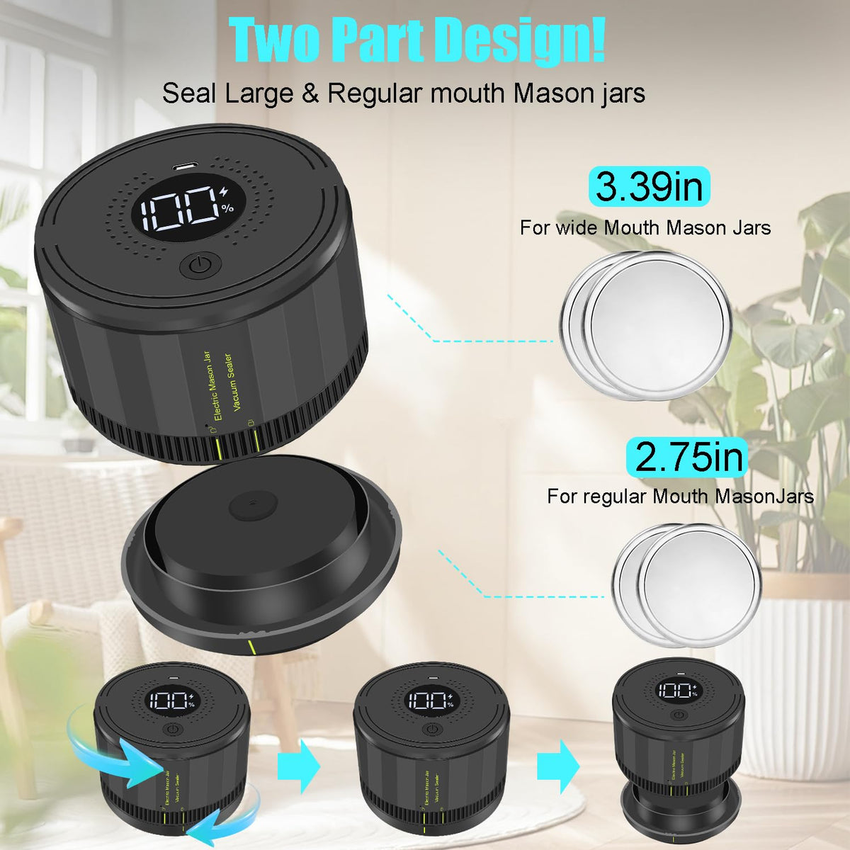 YK Siguoril silent operation under 40 dB for home or camp use