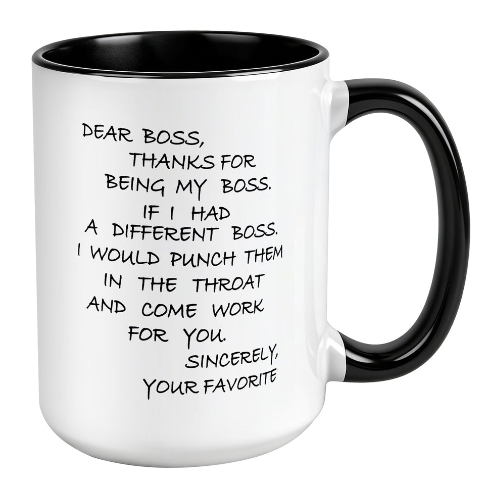 YKSINX Being Your Son-In-Law mug front view with bold print for gift impact