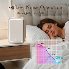 YLFU compact fridge with portable design fits small rooms.