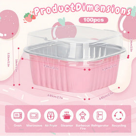 Ylnurac 5oz dessert tin demonstrating compact capacity for small treats