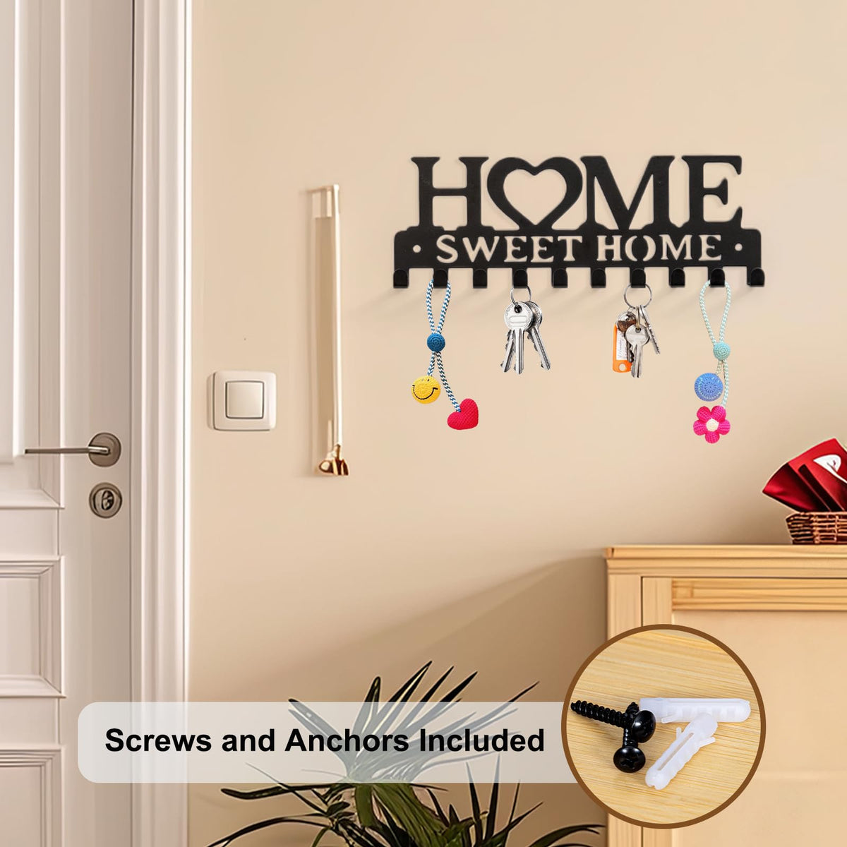 YLOVAN key holder gift – organized entryway for new residents