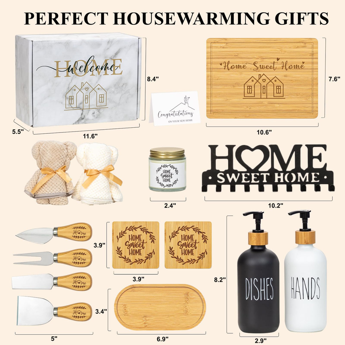 YLOVAN new home coasters set – protecting surfaces during move-in