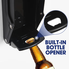 YLSURNY rivet-fixed wall mount ensures stable installation in kitchen or garage.