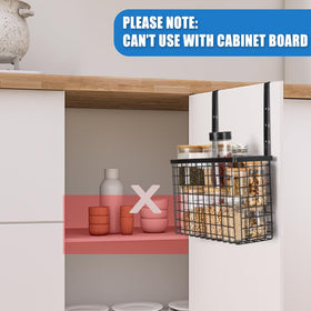 YMCCOOL baking sheet and foil storage keeps essentials accessible.