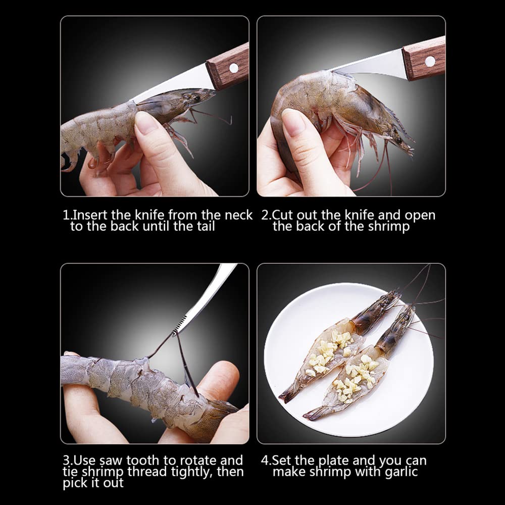 Ymkf Sqqr seafood scissors with soft grip for smooth cutting