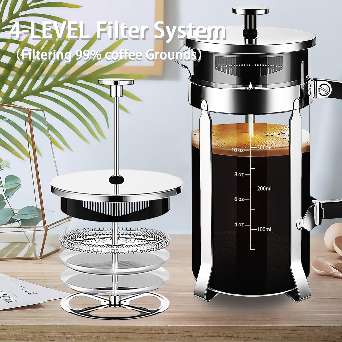 YMMIND 12oz setup fits home, office, or outdoor brewing.
