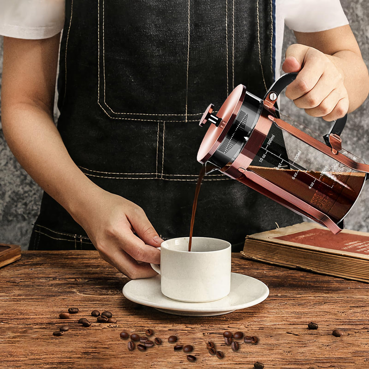 YMMIND multiuse design supports coffee, tea, and milk froth for versatile mornings.