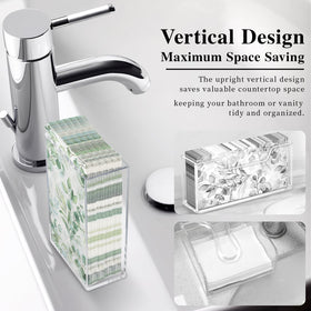 Yncotte anti-slip pads keep the holder steady on damp surfaces.