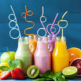 Yoande washable bendy-straws simplify cleanup after entertaining.