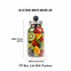 Yodecy 3-pack with white lids for secure pantry organization