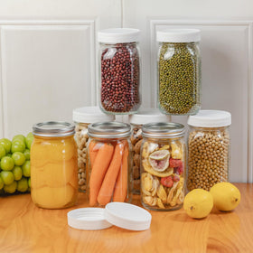 Yodecy overnight oats setup using jars for quick prep.