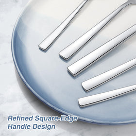 Yoehka salad dessert forks, elegant 60-piece set for courses