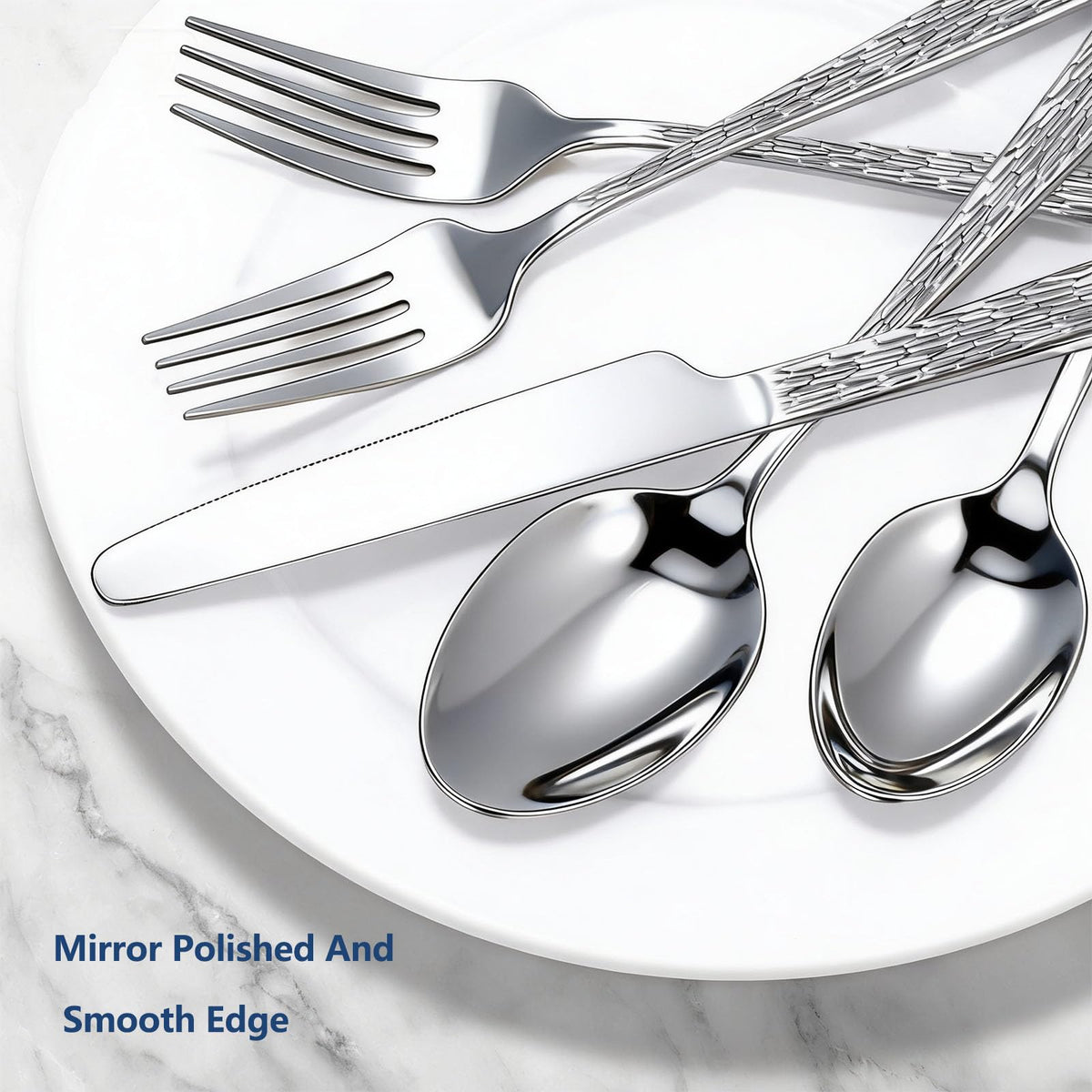 Yoehka complete dining collection includes 60 pieces for 12 guests.
