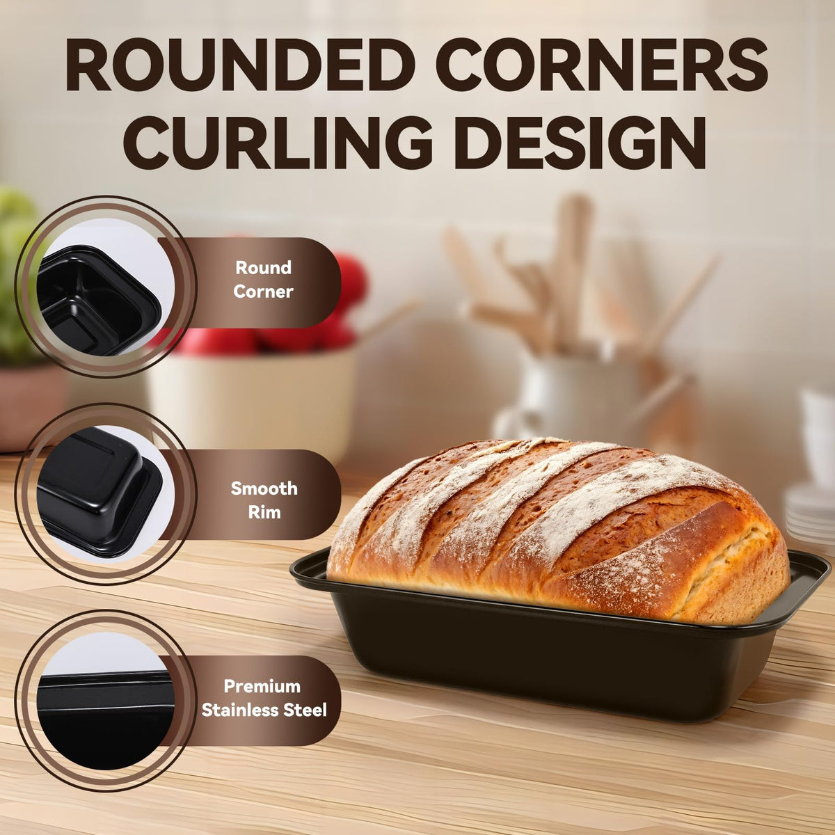 Yoehka oven-safe carbon steel pan delivers even heat and durability.