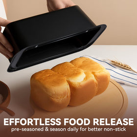 Yoehka stackable pans save storage space in your kitchen.